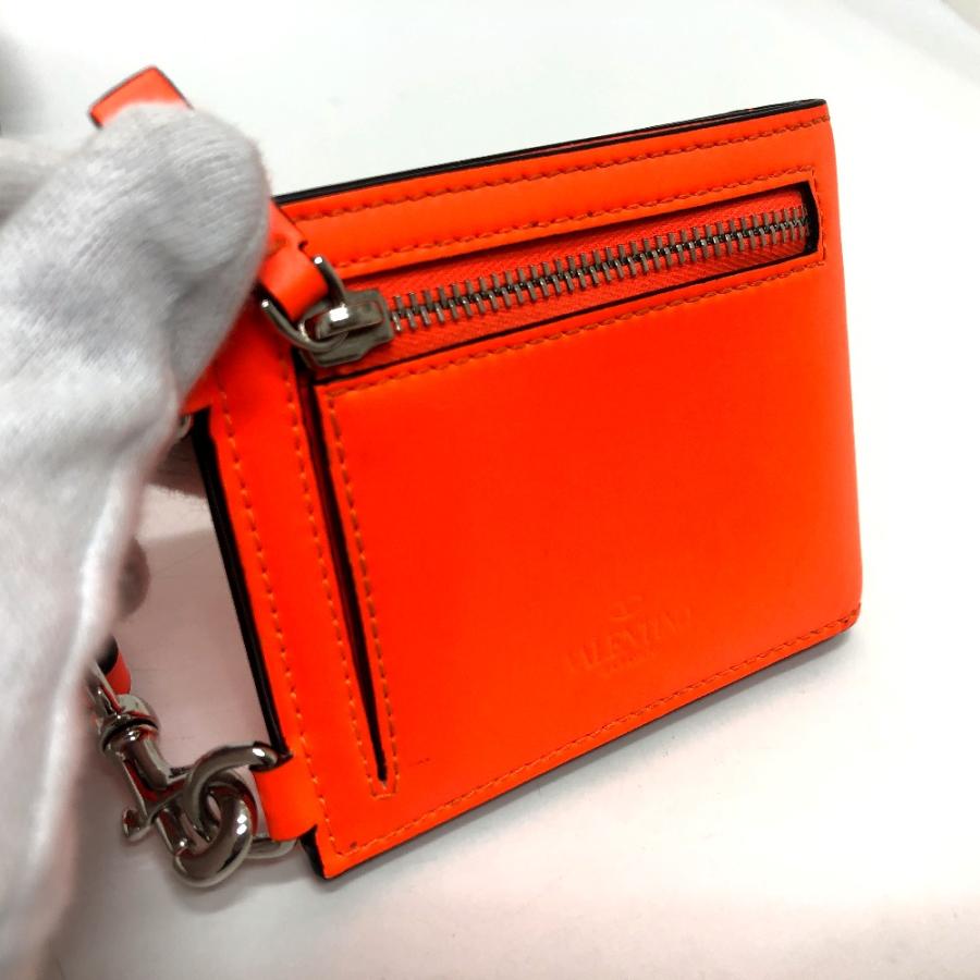 VALENTINO ヴァレンチノ VLTN ロゴ ネックストラップ ウォレット  