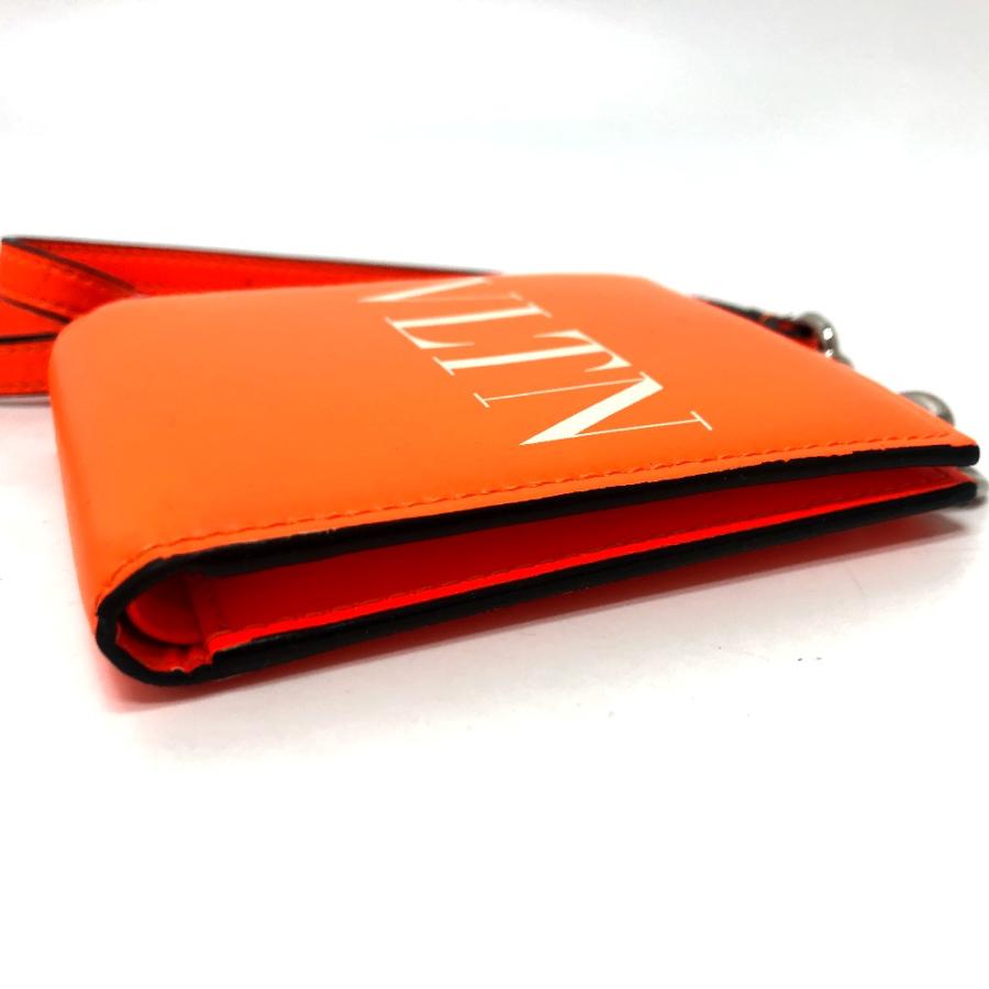 VALENTINO ヴァレンチノ VLTN ロゴ ネックストラップ ウォレット  