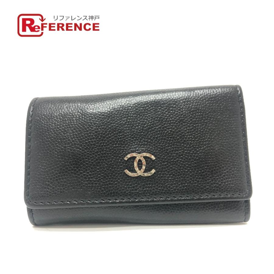 CHANEL シャネル ブリリアント ココマーク 6連 鍵 キーケース ブラック レディース【中古】 | CHANEL