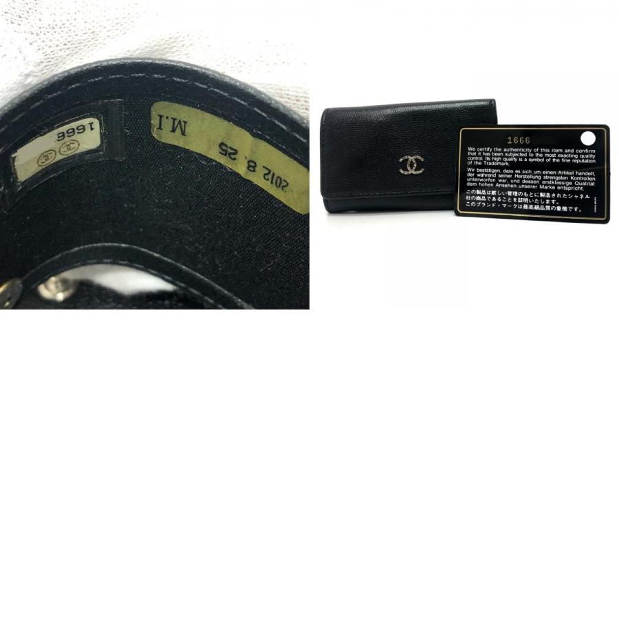 CHANEL シャネル ブリリアント ココマーク 6連 鍵 キーケース ブラック レディース【中古】 | CHANEL | 09