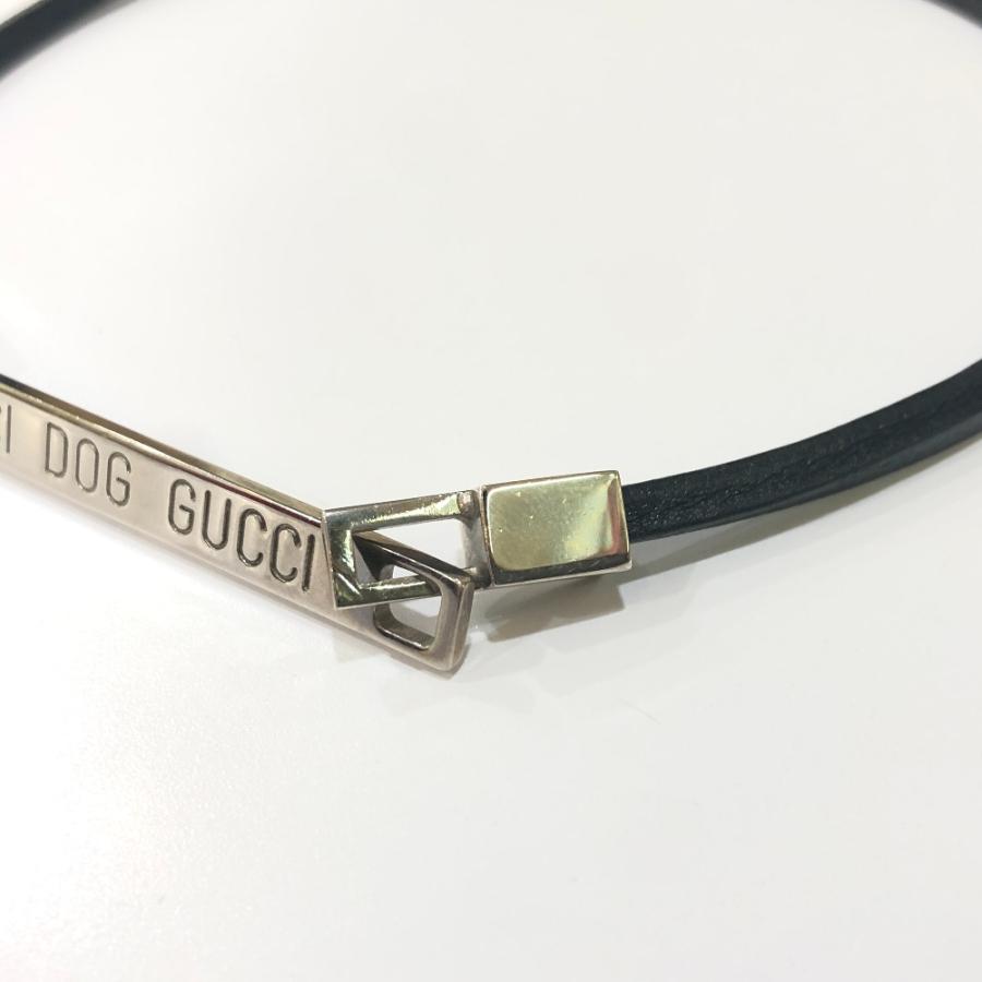 GUCCI グッチ GUCCI DOG GUCCI ドッグ 犬用 チョーカー ネックレス チョーカー ブラック ユニセックス【中古】 | GUCCI | 06