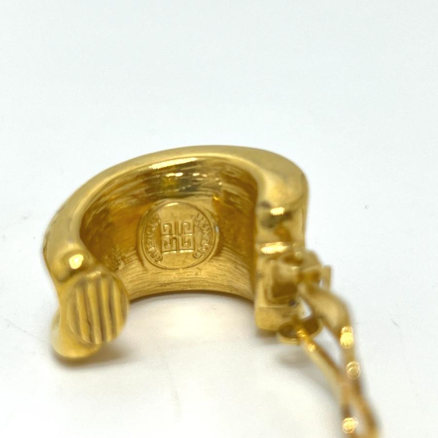 GIVENCHY Paris ジバンシー ループ アクセサリー イヤリング ゴールド レディース【中古】 |  | 02