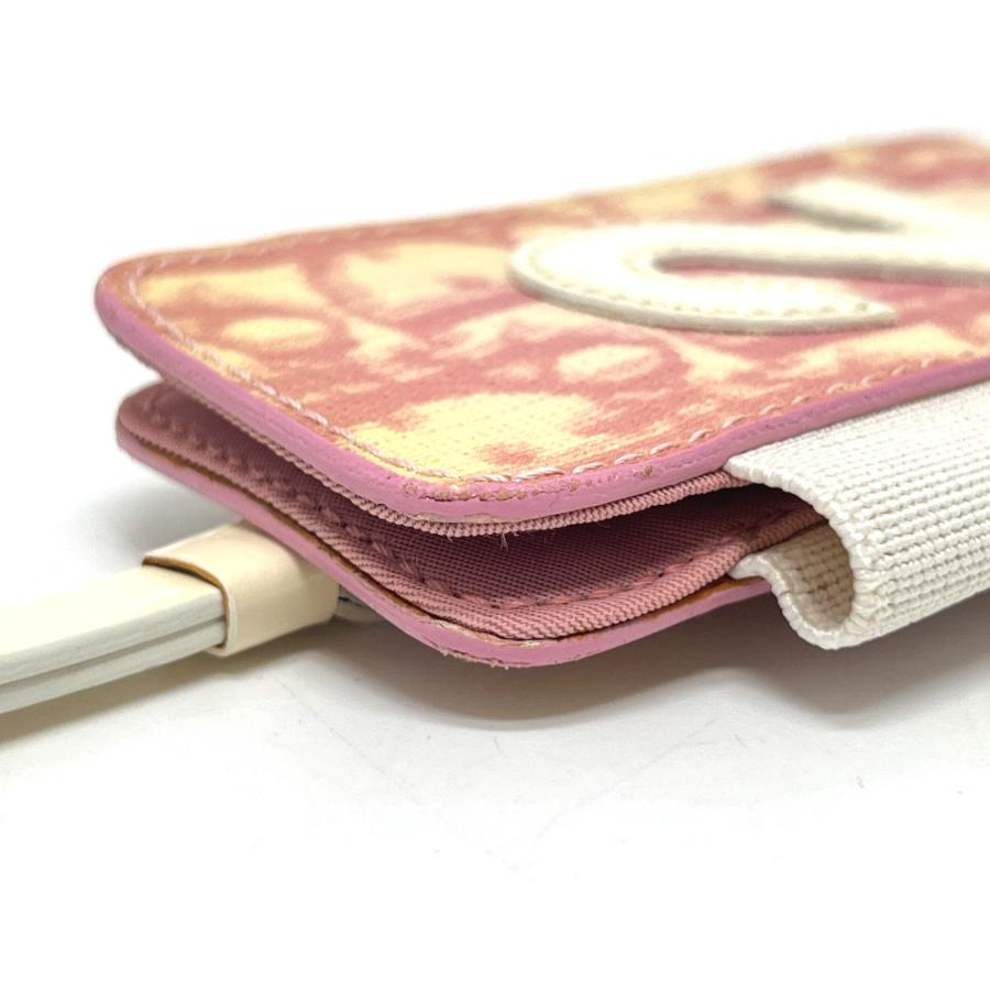 Dior ディオール トロッター No.2 ストラップ 携帯ケース ピンク レディース【中古】 |  | 04