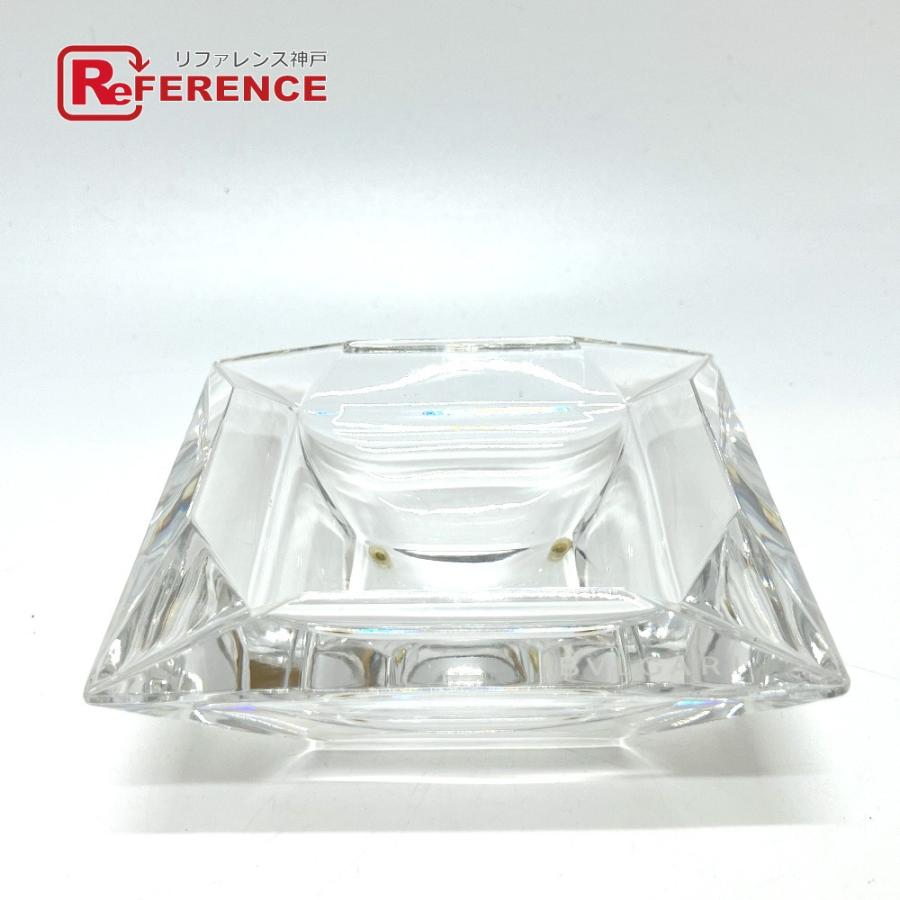 BVLGARI ブルガリ 角型エキセントリカ スクエア ブルガリｘローゼンタール  灰皿 クリア ユニセックス【中古】 | BVLGARI