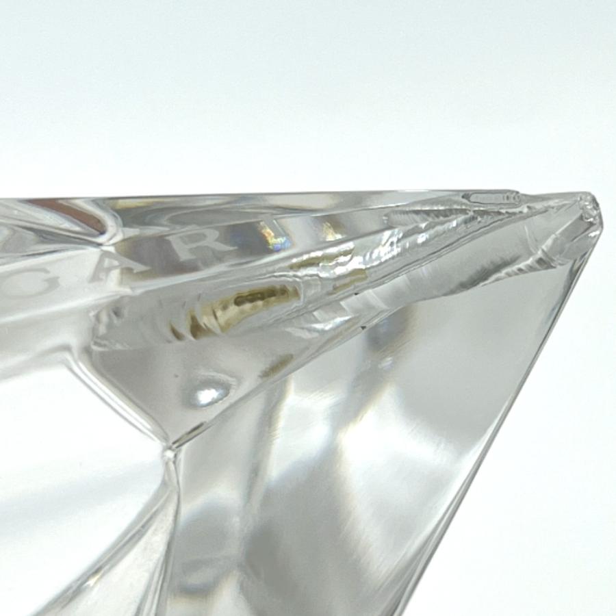 BVLGARI ブルガリ 角型エキセントリカ スクエア ブルガリｘローゼンタール  灰皿 クリア ユニセックス【中古】 | BVLGARI | 02