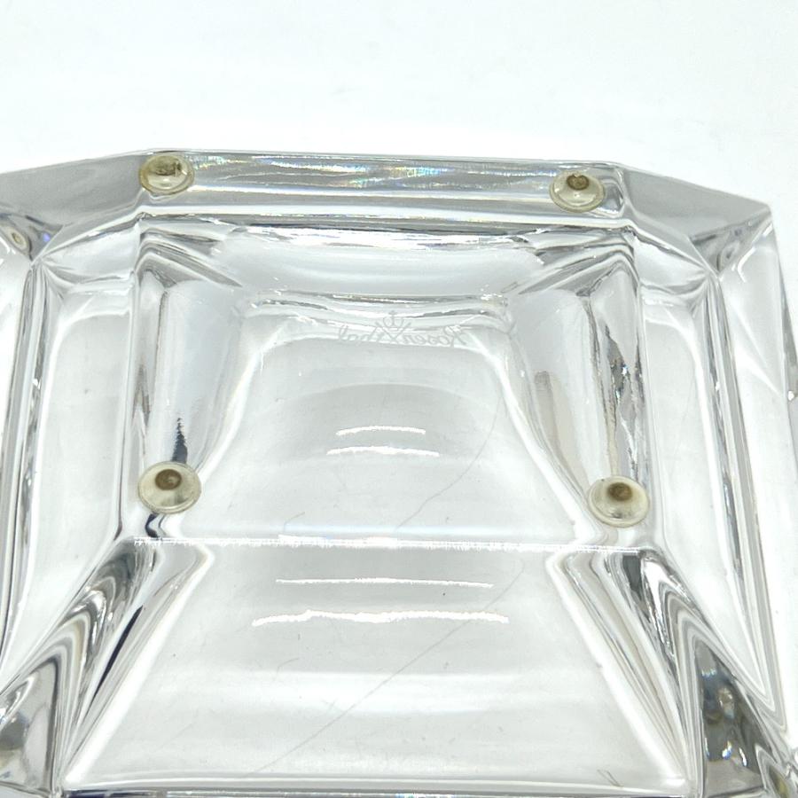 BVLGARI ブルガリ 角型エキセントリカ スクエア ブルガリｘローゼンタール  灰皿 クリア ユニセックス【中古】 | BVLGARI | 06