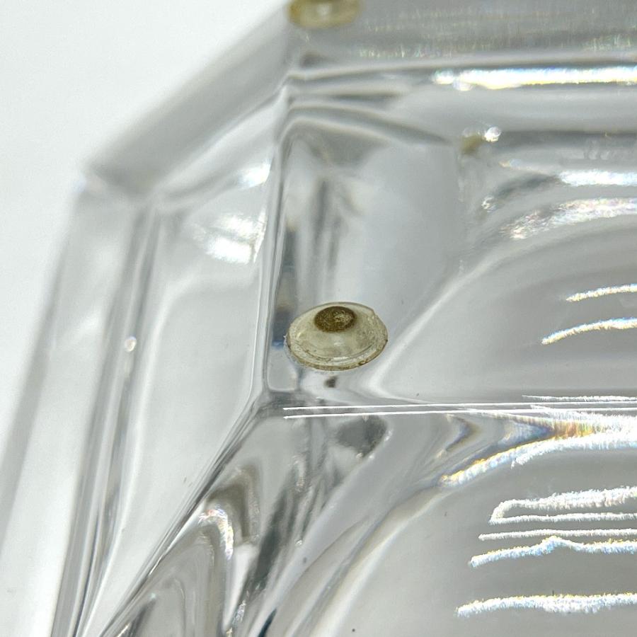 BVLGARI ブルガリ 角型エキセントリカ スクエア ブルガリｘローゼンタール  灰皿 クリア ユニセックス【中古】 | BVLGARI | 07