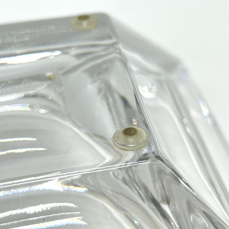 BVLGARI ブルガリ 角型エキセントリカ スクエア ブルガリｘローゼンタール  灰皿 クリア ユニセックス【中古】 | BVLGARI | 08