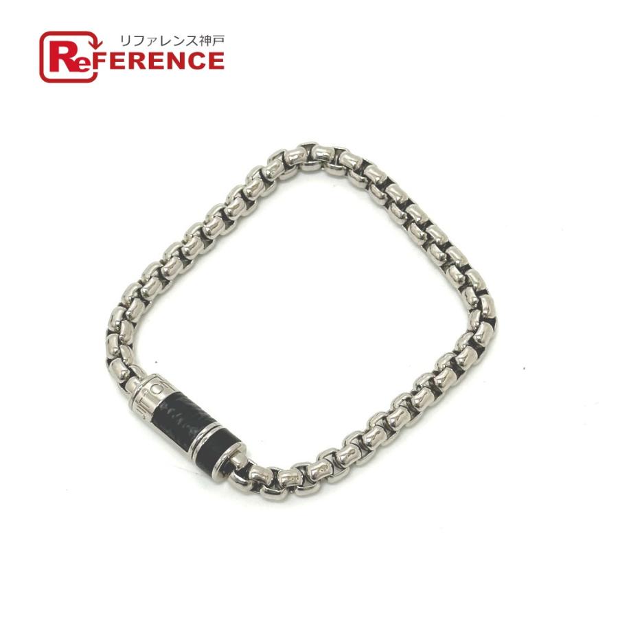 LOUIS VUITTON ルイヴィトン M63107 ブレスレット・チェーン モノグラム・エクリプス アクセサリー ブレスレット シルバー メンズ【中古】 | LOUIS VUITTON