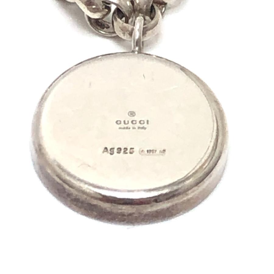 GUCCI（グッチ） サークル ロゴ アクセサリー ペンダント 筆記体