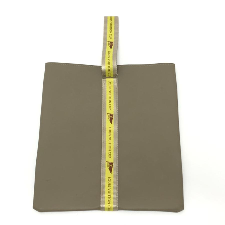 LOUIS VUITTON ルイヴィトン D60184 ルイヴィトンカップ 2003年アメリカズカップ ポーチ オリーブグリーン レディース【中古】 | LOUIS VUITTON | 01