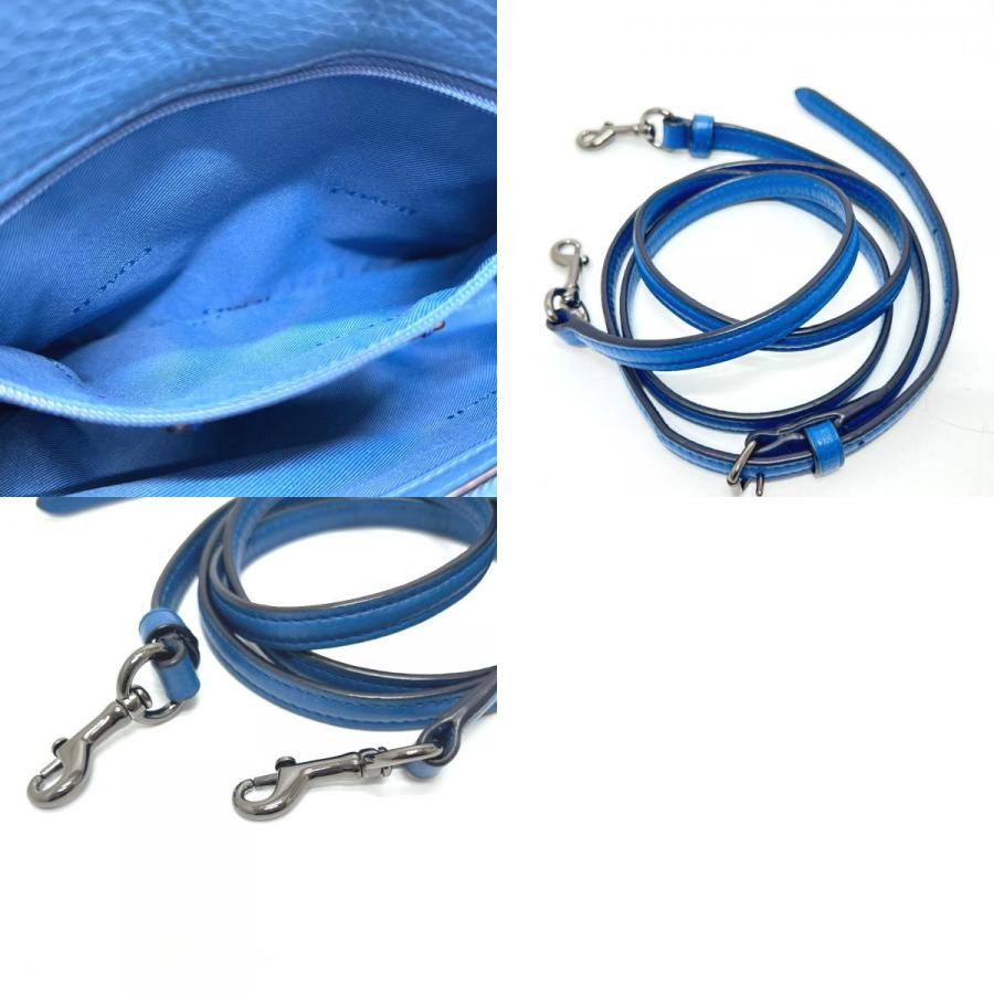 美品 COACH コーチ 37779 マーサーサッチェル24 2WAY カバン バッグ 斜め掛け ショルダーバッグ ハンドバッグ ブルー レディース【中古】 | COACH | 09