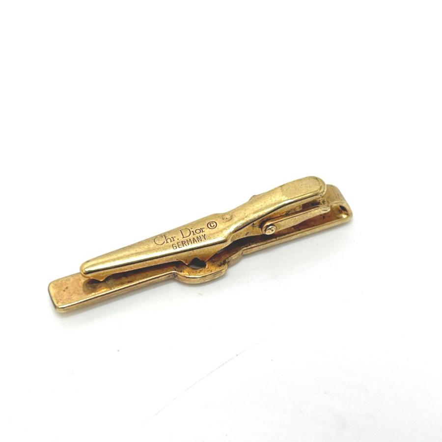 Christian Dior クリスチャンディオール CD ネクタイピン アクセサリー タイピン ゴールド レディース【中古】 |  | 04