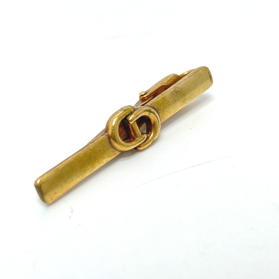 Christian Dior クリスチャンディオール CD ネクタイピン アクセサリー タイピン ゴールド レディース【中古】 |  | 06