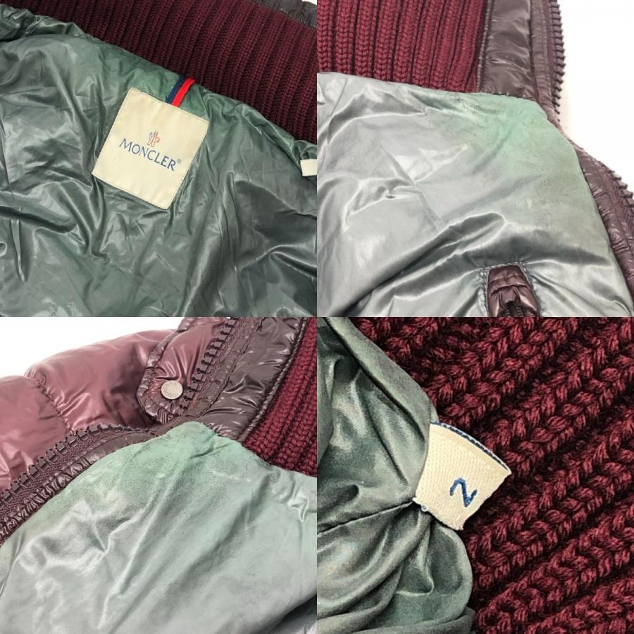 MONCLER モンクレール FEDOR フェドール アパレル アウター ダウンジャケット ワインレッド レディース【中古】 | MONCLER | 07