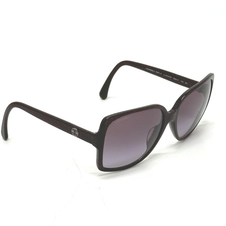 CHANEL シャネル 5267-A ココマーク めがね メガネ アイウェア 眼鏡 サングラス パープル系 レディース【中古】 | CHANEL | 01