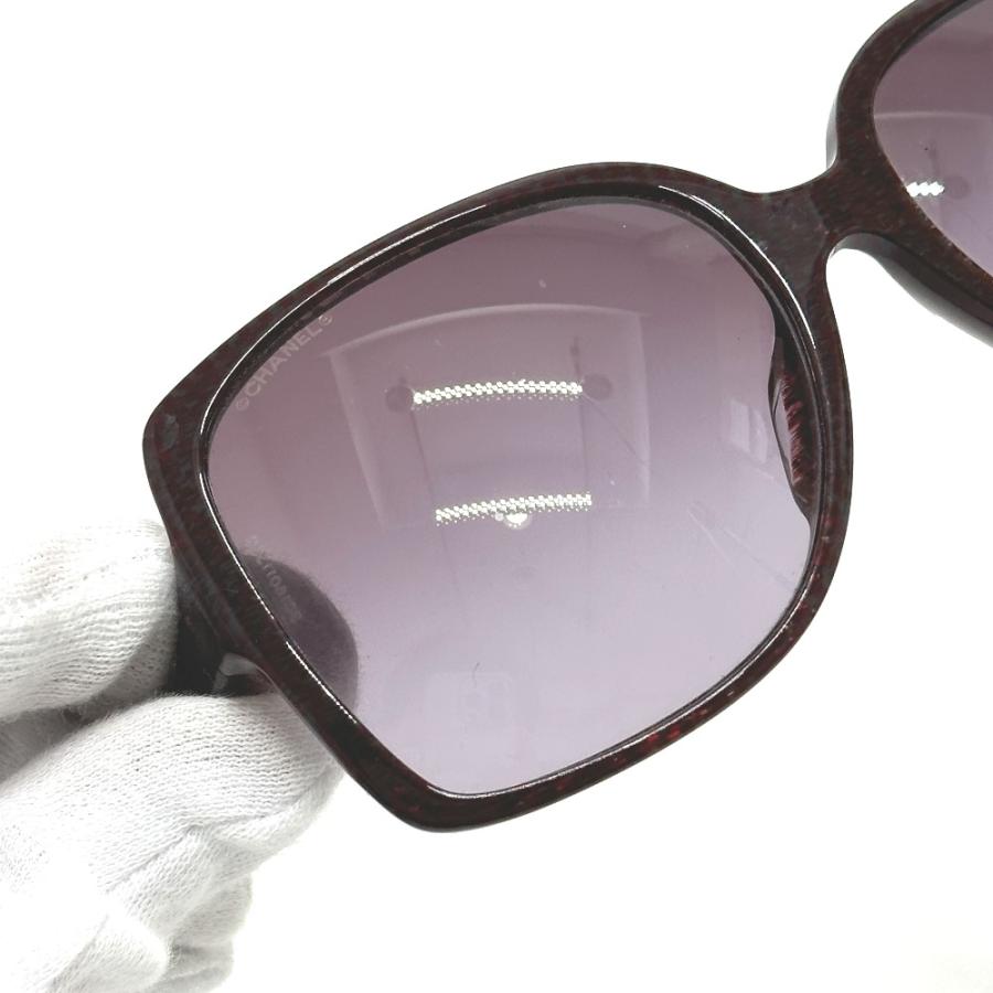 CHANEL シャネル 5267-A ココマーク めがね メガネ アイウェア 眼鏡 サングラス パープル系 レディース【中古】 | CHANEL | 03