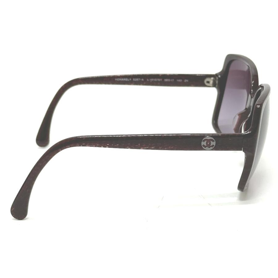 CHANEL シャネル 5267-A ココマーク めがね メガネ アイウェア 眼鏡 サングラス パープル系 レディース【中古】 | CHANEL | 05