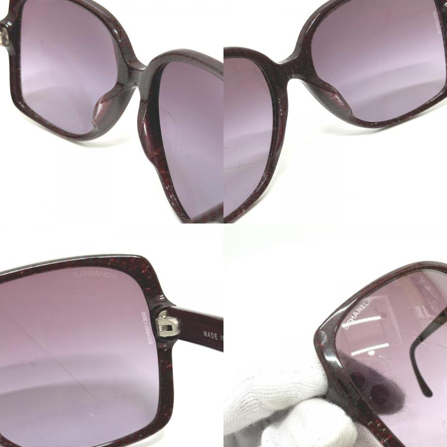 CHANEL シャネル 5267-A ココマーク めがね メガネ アイウェア 眼鏡 サングラス パープル系 レディース【中古】 | CHANEL | 09