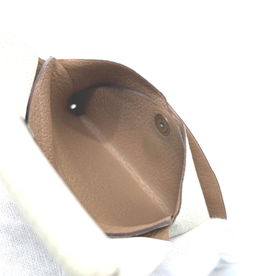 HERMES エルメス カルヴィデュオ カルヴィ デュオ カードケース 小銭入れ  財布 名刺入れ コインケース  2つ折り財布 ナタ/ケブラチョ | HERMES | 08