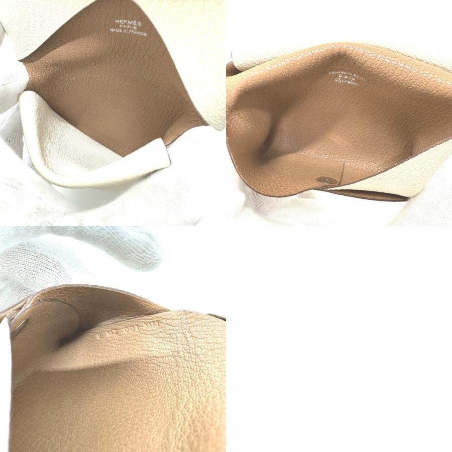 HERMES エルメス カルヴィデュオ カルヴィ デュオ カードケース 小銭入れ  財布 名刺入れ コインケース  2つ折り財布 ナタ/ケブラチョ | HERMES | 09