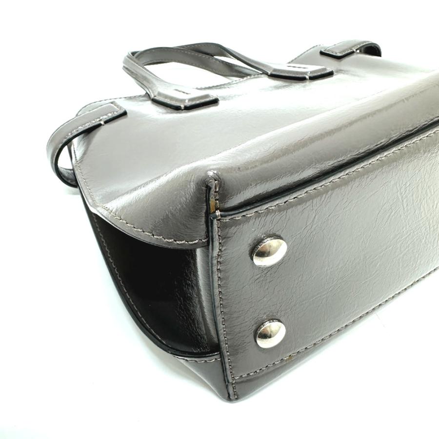 BURBERRY バーバリー 105054A1209 ソフトバナー 2WAY ショルダーバッグ ハンドバッグ グレー レディース【中古】 | BURBERRY | 04