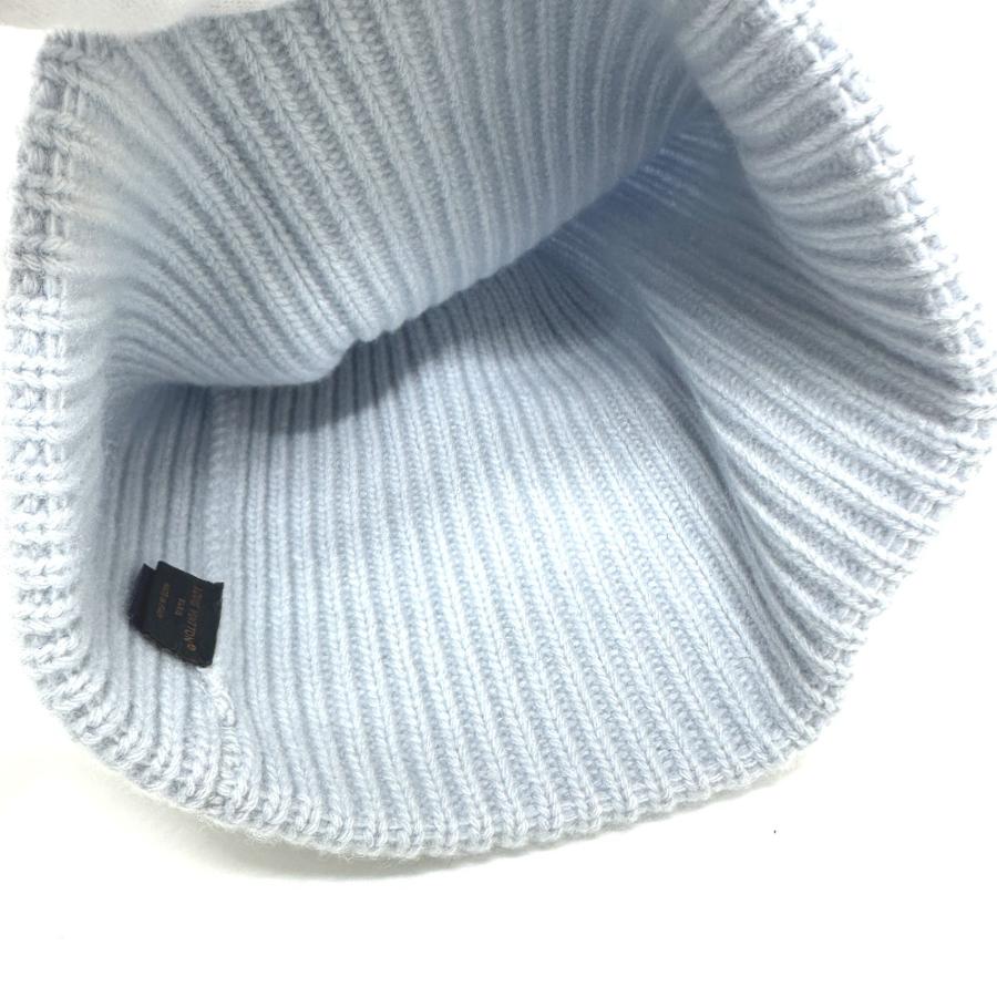 LOUIS VUITTON ルイヴィトン M93262 ビーニー・LV ヘッドライン ビーニー 帽子 ニットキャップ ニット帽 ブルーシエル レディース【中古】 | LOUIS VUITTON | 06