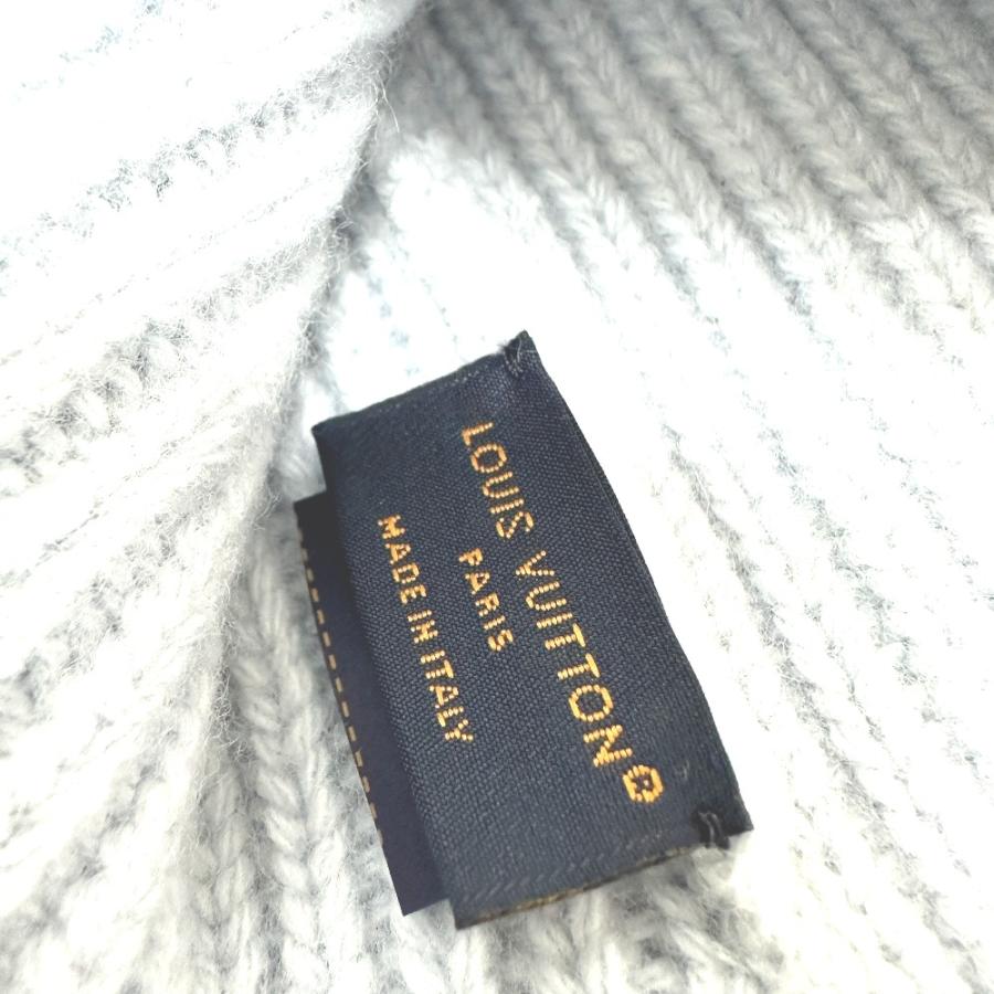 LOUIS VUITTON ルイヴィトン M93262 ビーニー・LV ヘッドライン ビーニー 帽子 ニットキャップ ニット帽 ブルーシエル レディース【中古】 | LOUIS VUITTON | 08