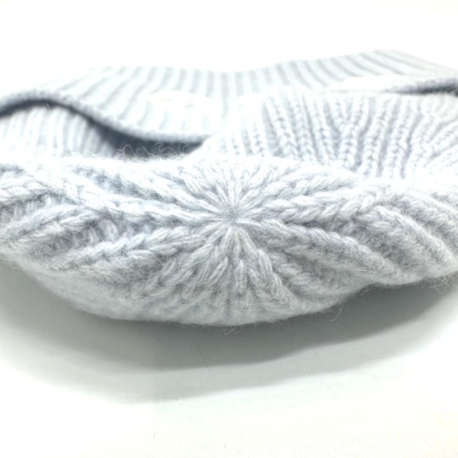 LOUIS VUITTON ルイヴィトン M93262 ビーニー・LV ヘッドライン ビーニー 帽子 ニットキャップ ニット帽 ブルーシエル レディース【中古】 | LOUIS VUITTON | 09