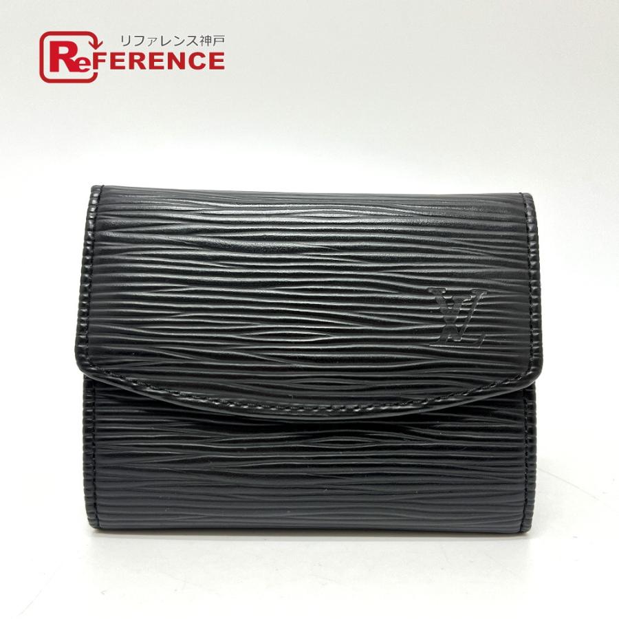 美品 LOUIS VUITTON ルイヴィトン M63412 ポルトモネ サープル 財布 小銭入れ コインケース ノワール レディース【中古】 | LOUIS VUITTON