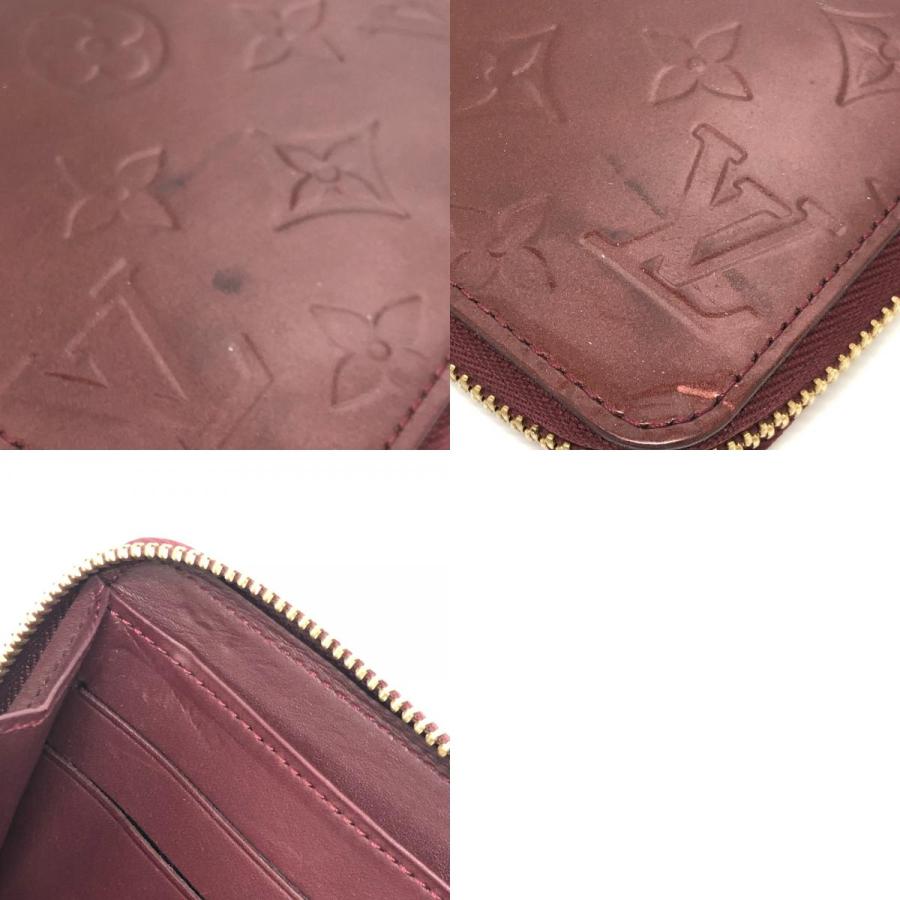 LOUIS VUITTON ルイヴィトン M93522 ジッピーウォレット ラウンドファスナー ロングウォレット 長財布 アマラント レディース【中古】 | LOUIS VUITTON | 09