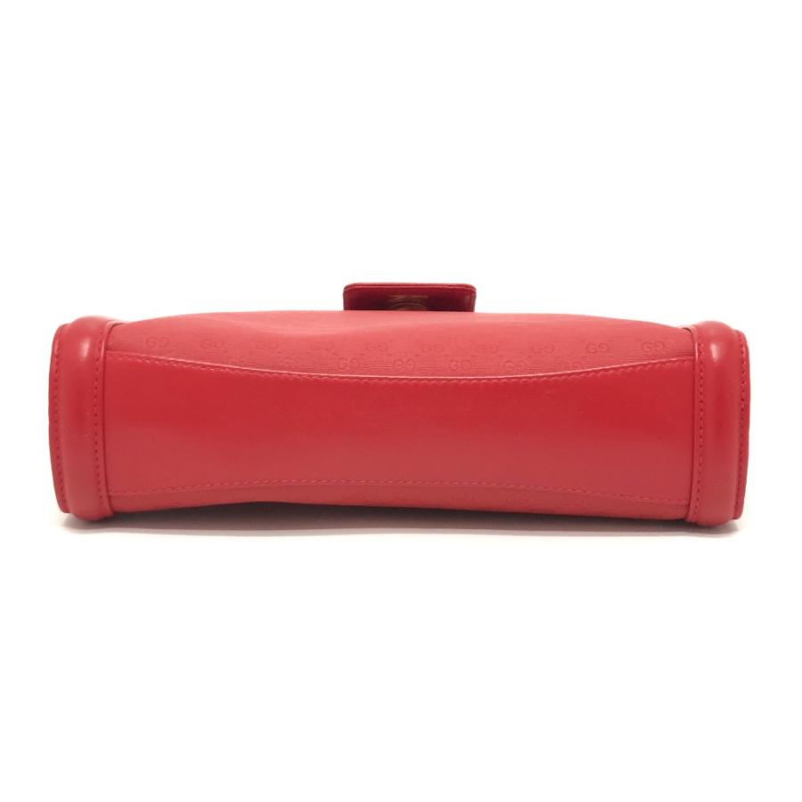 GUCCI グッチ 004-113-0364 GG柄 カバン 2WAY セカンドバッグ クラッチ オールドグッチ ショルダーバッグ レッド レディース【中古】 | GUCCI | 03