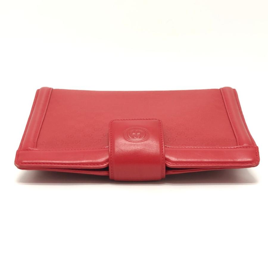 GUCCI グッチ 004-113-0364 GG柄 カバン 2WAY セカンドバッグ クラッチ オールドグッチ ショルダーバッグ レッド レディース【中古】 | GUCCI | 04