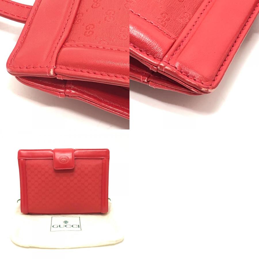 GUCCI グッチ 004-113-0364 GG柄 カバン 2WAY セカンドバッグ クラッチ オールドグッチ ショルダーバッグ レッド レディース【中古】 | GUCCI | 09