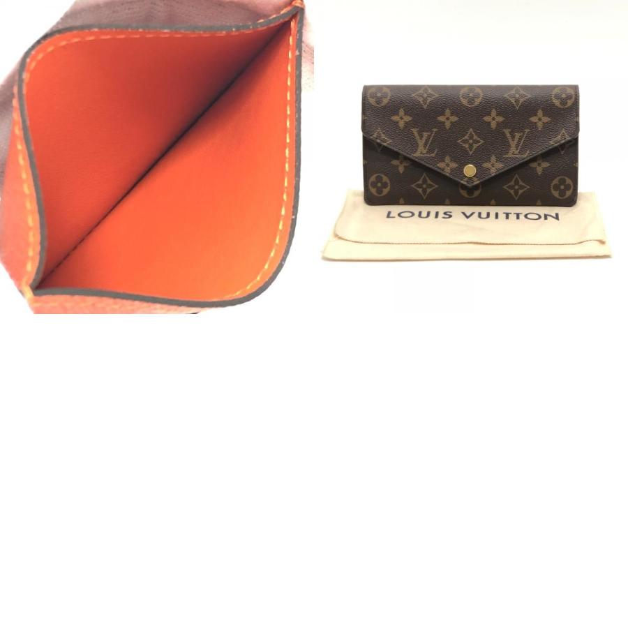 美品 LOUIS VUITTON ルイヴィトン M62203 ポルトフォイユ・ジャンヌ カードケース ロングウォレット 財布 長財布 ローズバレリーヌ【中古】 | LOUIS VUITTON | 09