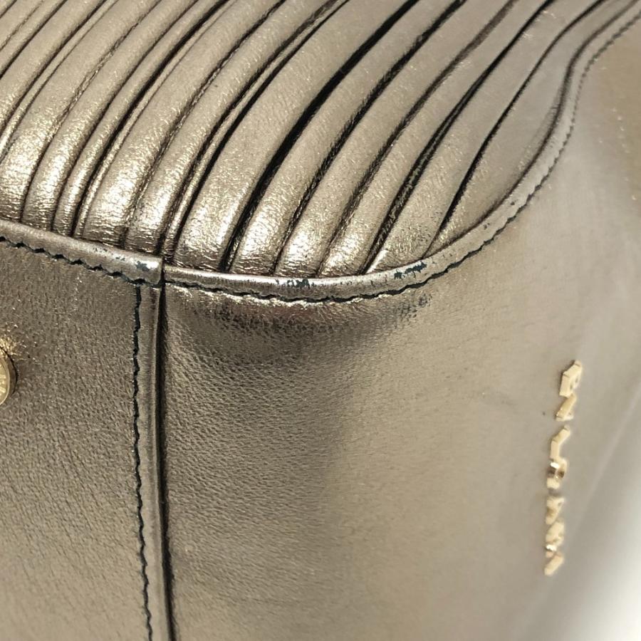 BVLGARI ブルガリ モネーテ ナッパプリセ カバン バッグ チェーン 肩掛け ショルダーバッグ トートバッグ ゴールド レディース【中古】 | BVLGARI | 05