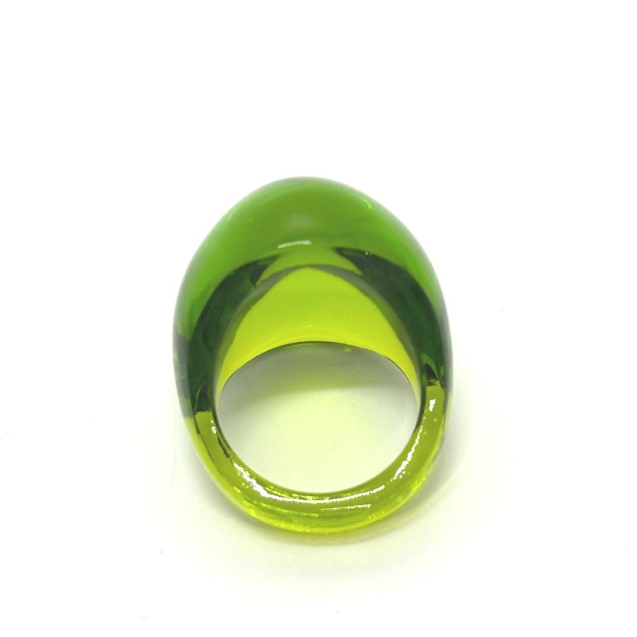 LALIOUE ラリック カボションリング リング・指輪 グリーン レディース【中古】 | LALIQUE | 03