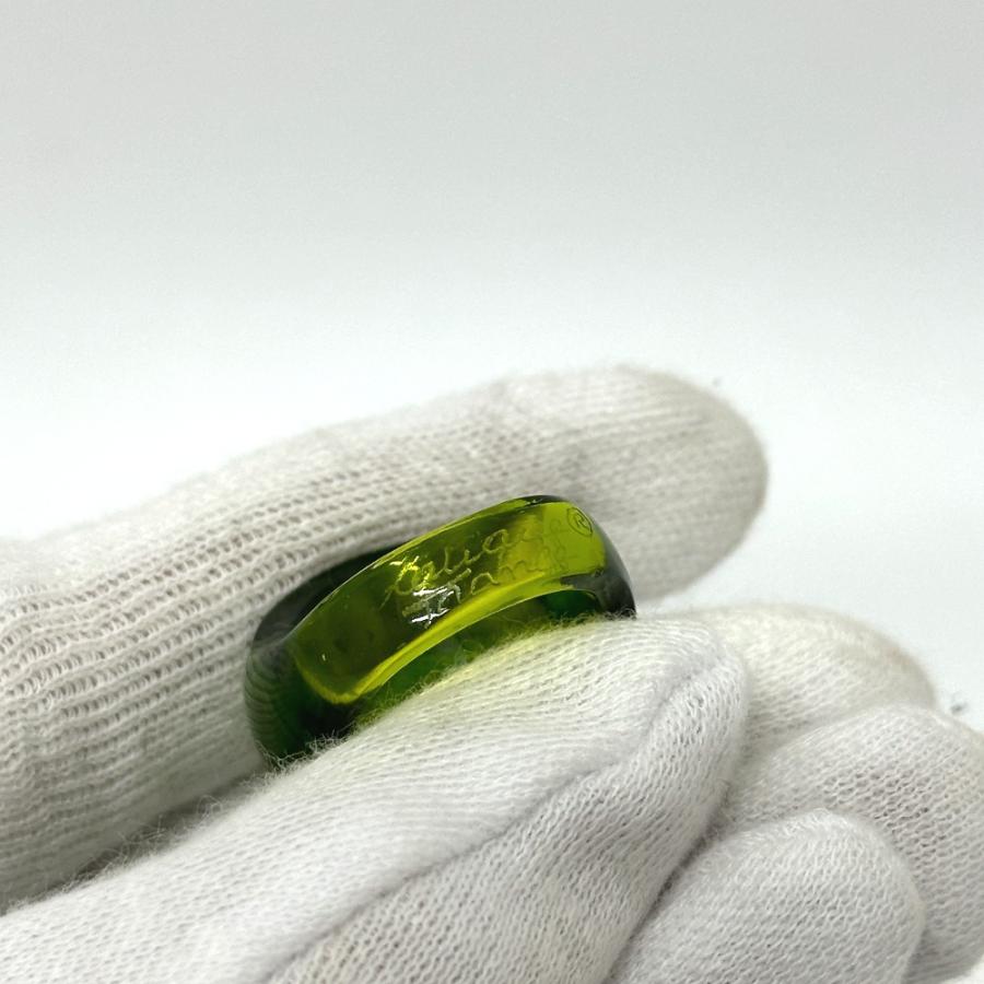 LALIOUE ラリック カボションリング リング・指輪 グリーン レディース【中古】 | LALIQUE | 04