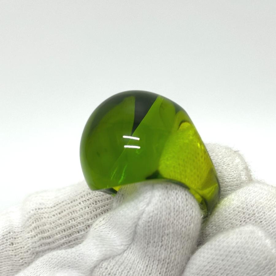 LALIOUE ラリック カボションリング リング・指輪 グリーン レディース【中古】 | LALIQUE | 05