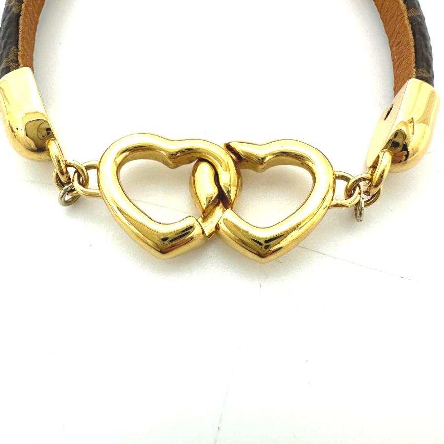 LOUIS VUITTON ルイヴィトン M6758 ブレスレット ブラスレ・セイ・イエス ブレスレット ブラウン レディース【中古】 | LOUIS VUITTON | 04
