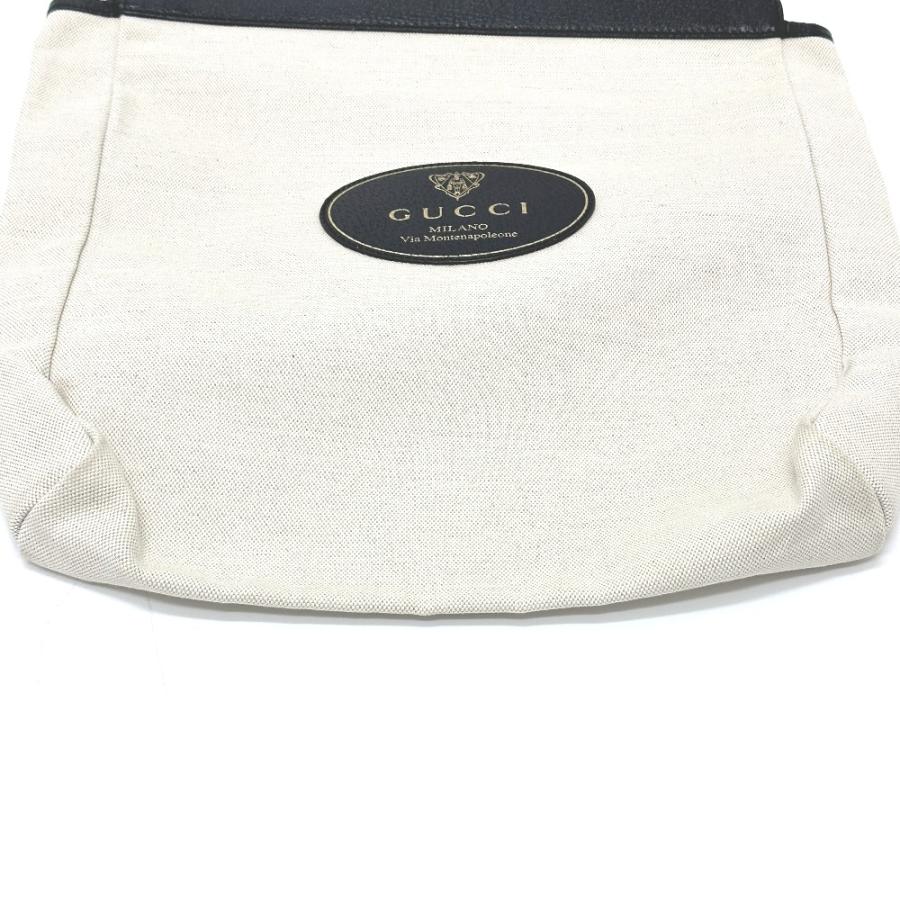 GUCCI グッチ 284156 クレストロゴ カバン ハンドバッグ ベージュ×ブラック レディース【中古】 | GUCCI | 04