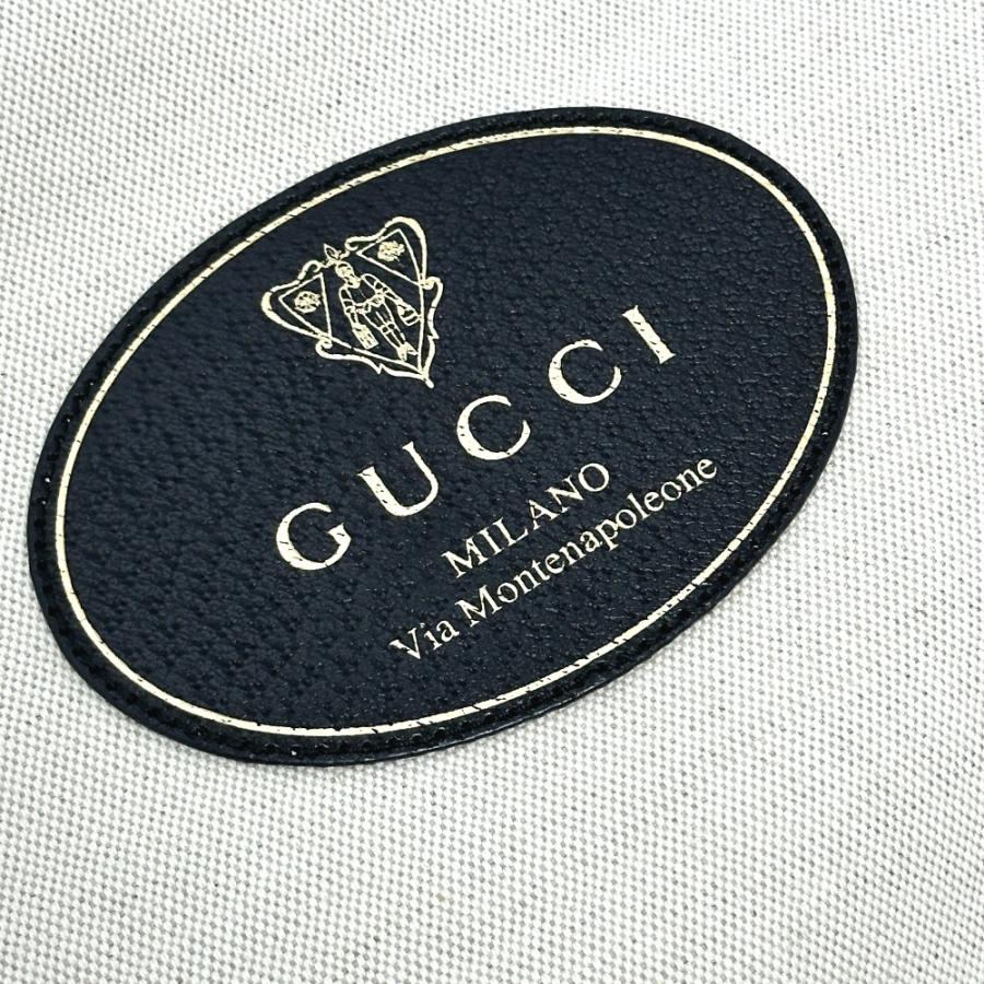 GUCCI グッチ 284156 クレストロゴ カバン ハンドバッグ ベージュ×ブラック レディース【中古】 | GUCCI | 05
