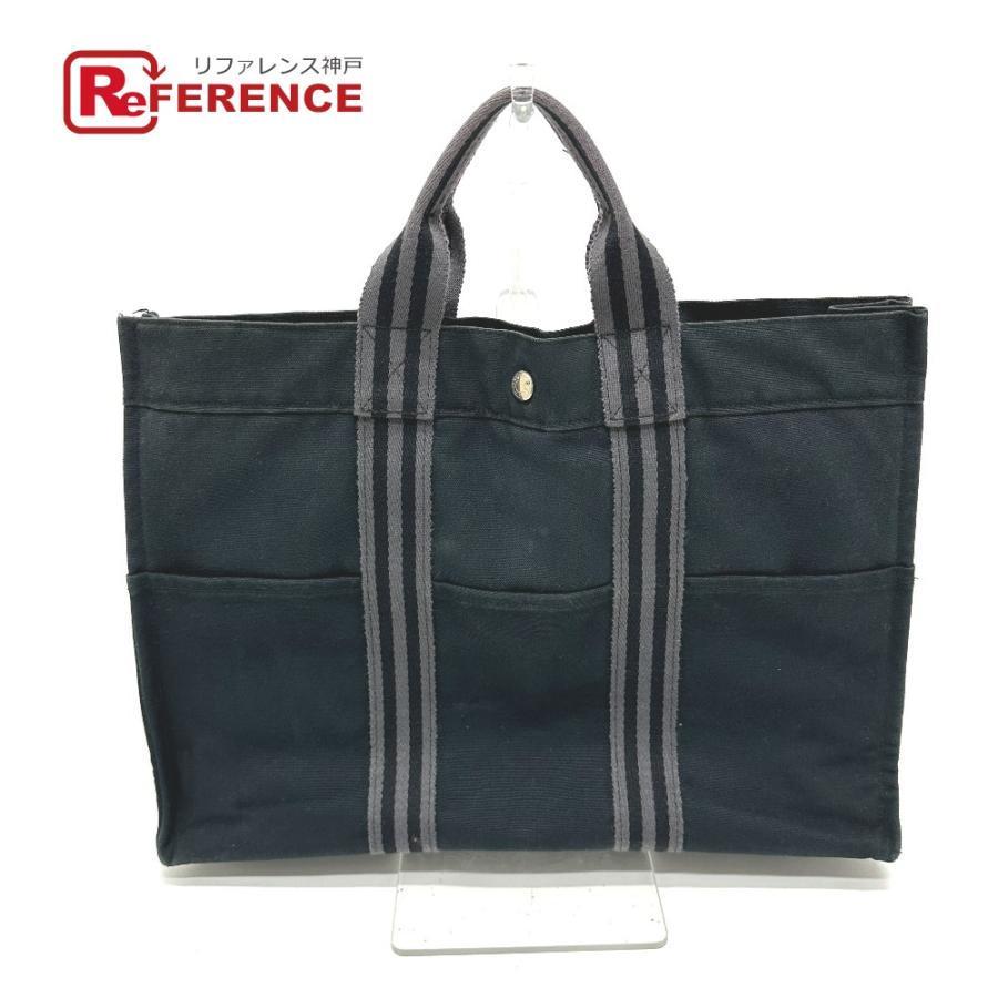 HERMES エルメス フールトゥトートMM カバン  トートバッグ ブラック レディース【中古】 | HERMES