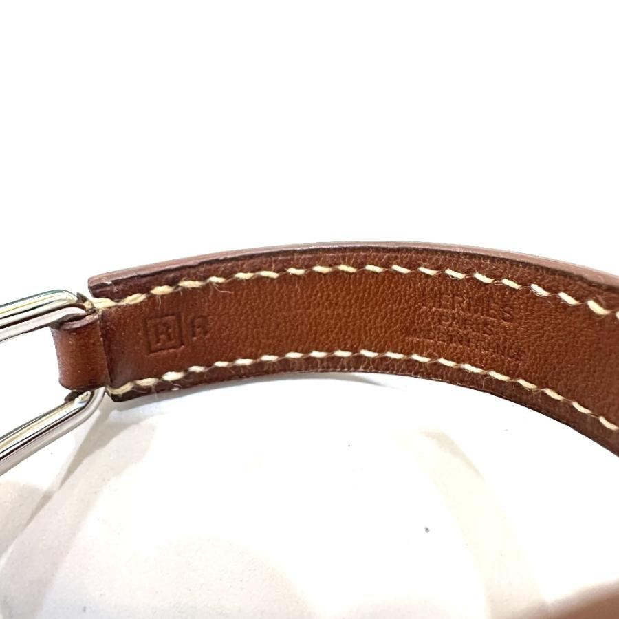 HERMES エルメス ベルト 切り替え ブレスレット ブラウン レディース【中古】 | HERMES | 04