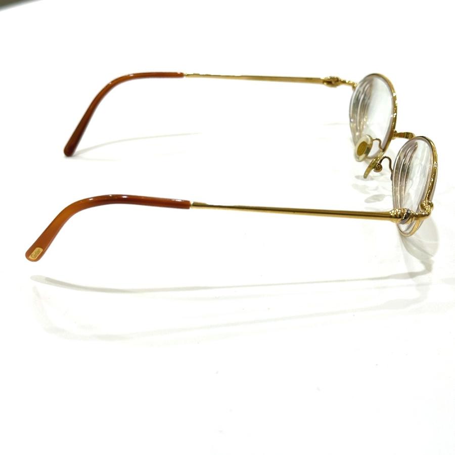 CARTIER カルティエ トリニティ メガネ アイウェア 度あり 眼鏡 ゴールド レディース【中古】 | Cartier | 02