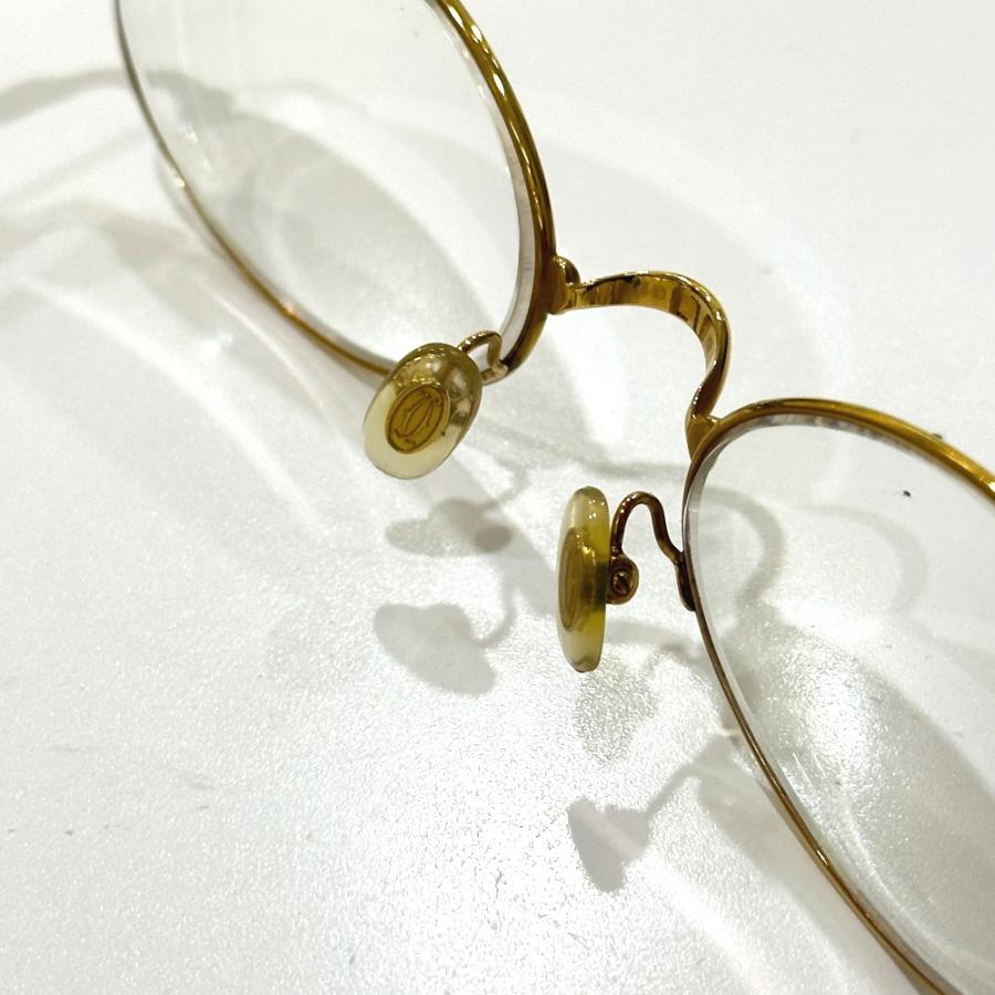 CARTIER カルティエ トリニティ メガネ アイウェア 度あり 眼鏡 ゴールド レディース【中古】 | Cartier | 06