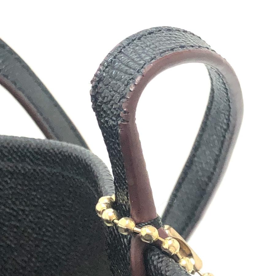 COACH コーチ シグネチャー カバン ハンドバッグ 肩掛け トートバッグ ブラウン レディース【中古】 | COACH | 08