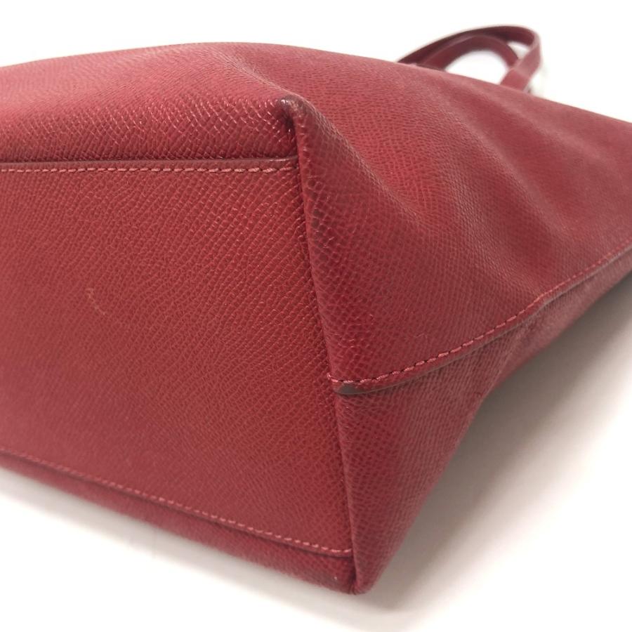 COACH コーチ F22967 オックスブラッド カバン ハンドバッグ 肩掛け トートバッグ レッド レディース【中古】 | COACH | 05