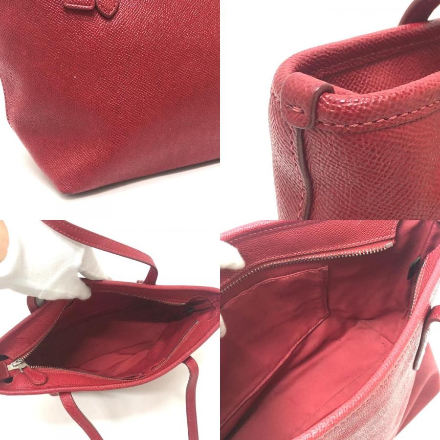 COACH コーチ F22967 オックスブラッド カバン ハンドバッグ 肩掛け トートバッグ レッド レディース【中古】 | COACH | 08