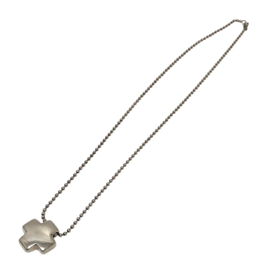 TIFFANY&Co. ティファニー ローマンクロス ボールチェーン アクセサリー ネックレス シルバー レディース【中古】 | TIFFANY&Co. | 01